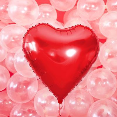 Balon wielkie serce – czerwony