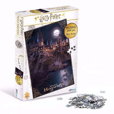 Harry potter puzzle hogwart