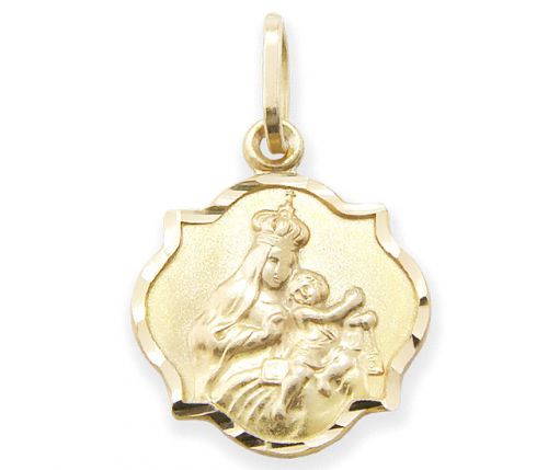 Medalik z wizerunkiem matki bożej - 22537