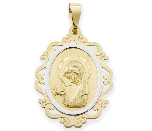 Medalik z wizerunkiem matki bożej - 41376
