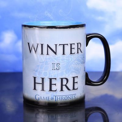 Gra o tron – magiczny kubek - winter is here