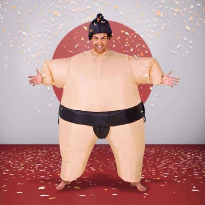 Dmuchany kostium zawodnika sumo