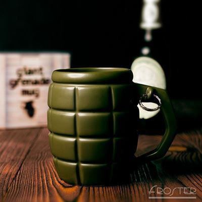 Gigantyczny - kubek granat – zielony