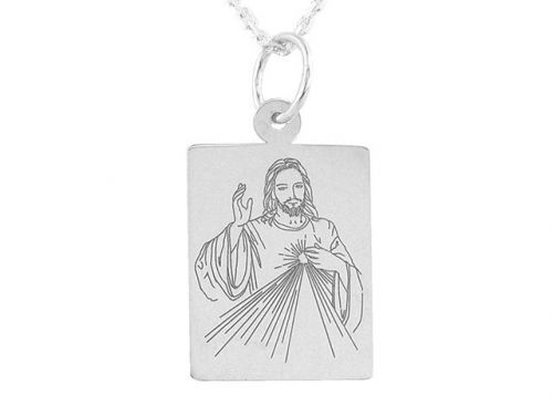 Medalik srebrny z wizerunkiem jezusa med-jezus.m-3