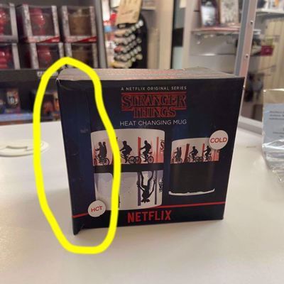 Outlet stranger things - magiczny kubek