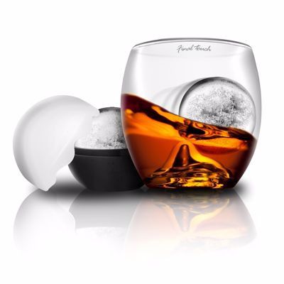 Rock glass szklanka do whiskey z kulą