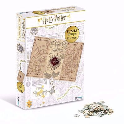 Harry potter puzzle mapa huncwotów